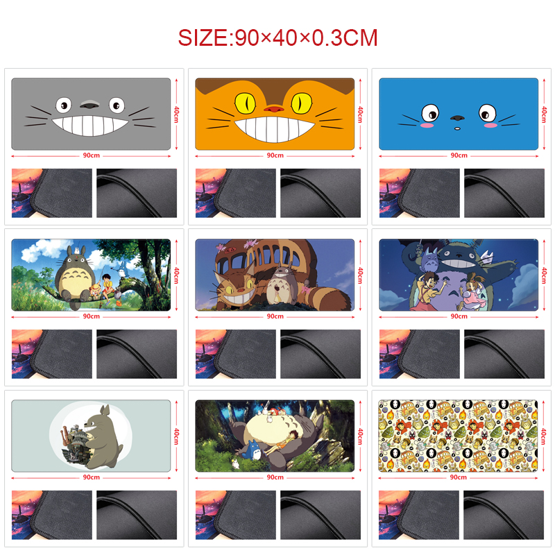 TOTORO anime Mouse pad 90*40cm