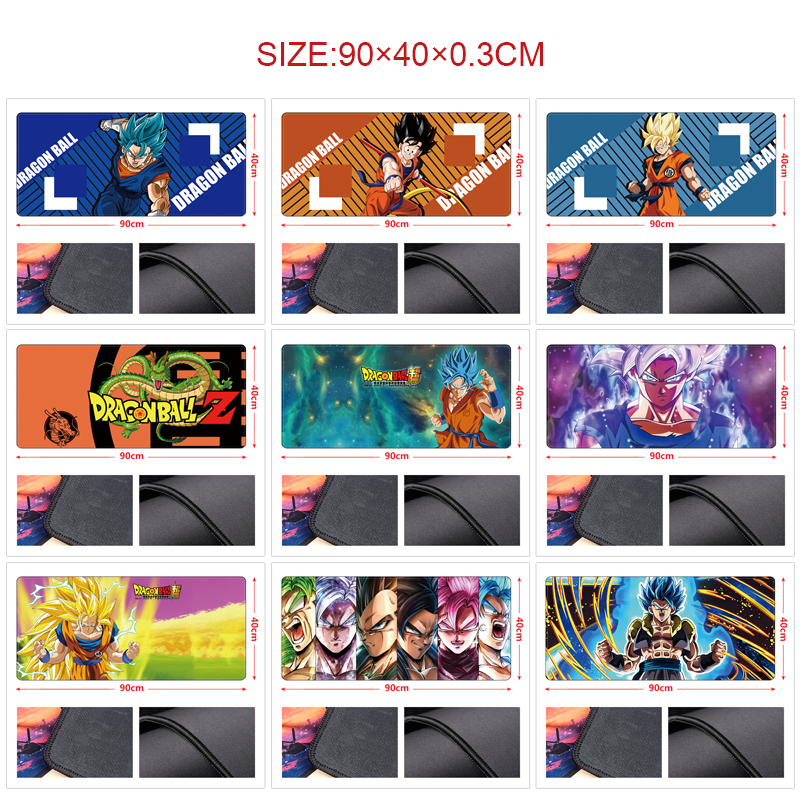 Dragon ball anime Mouse pad 90*40cm