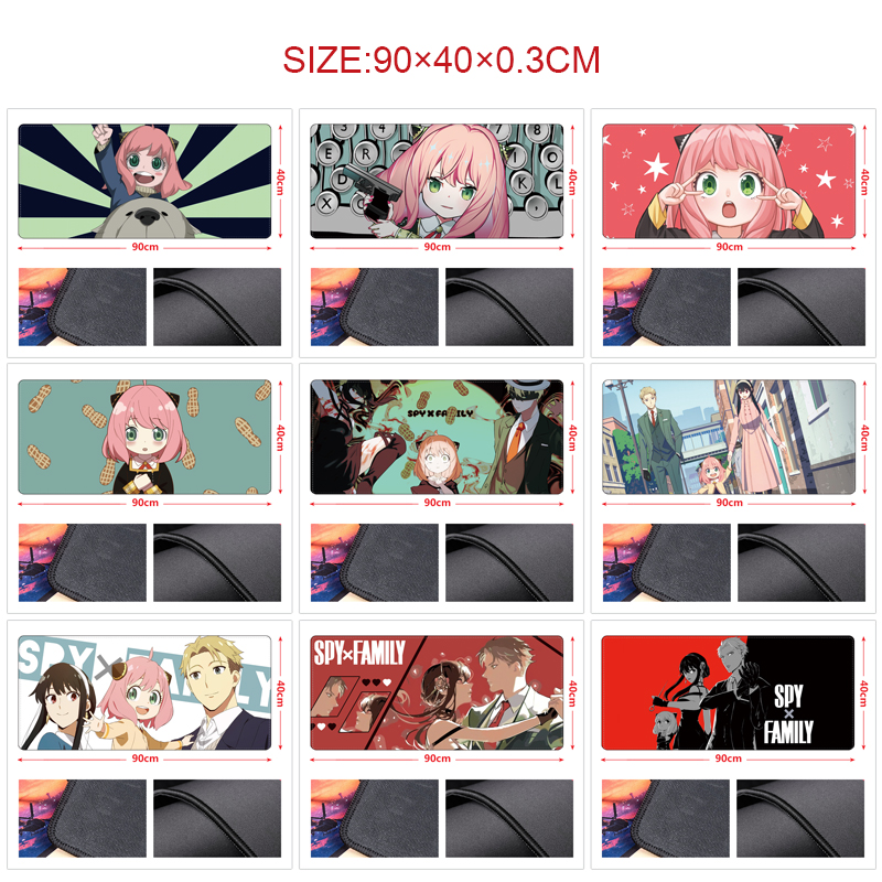 SPY×FAMILY anime Mouse pad 90*40cm