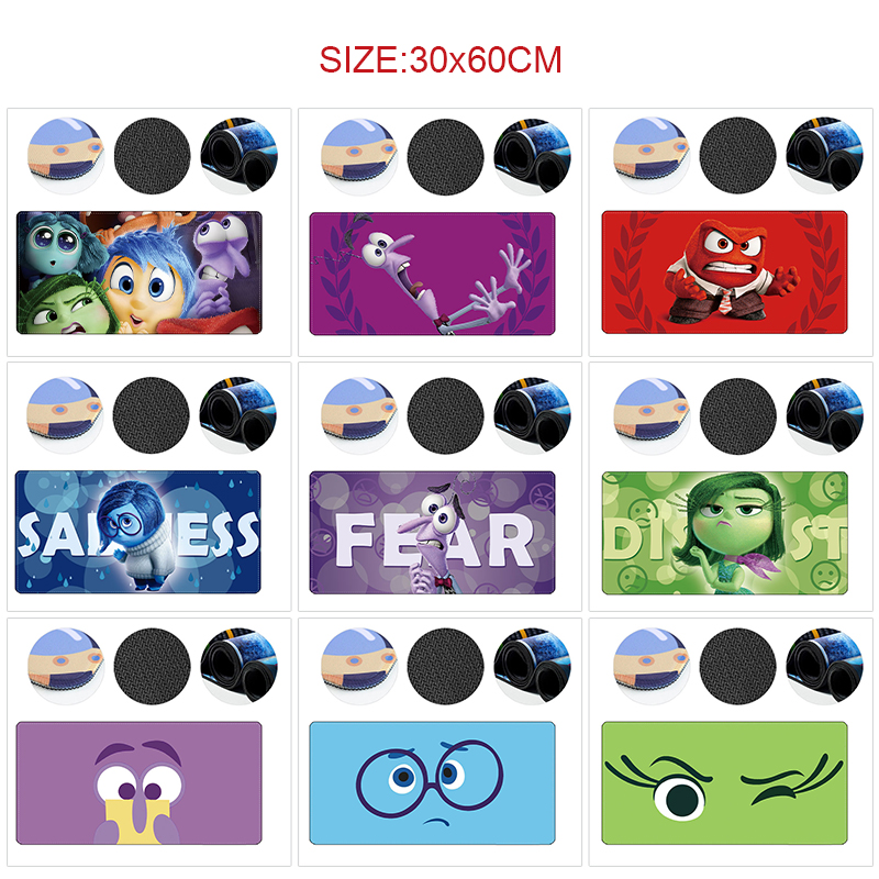 Inside out anime Mouse pad 60*30cm