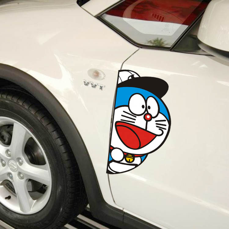 Doraemon anime car sticker