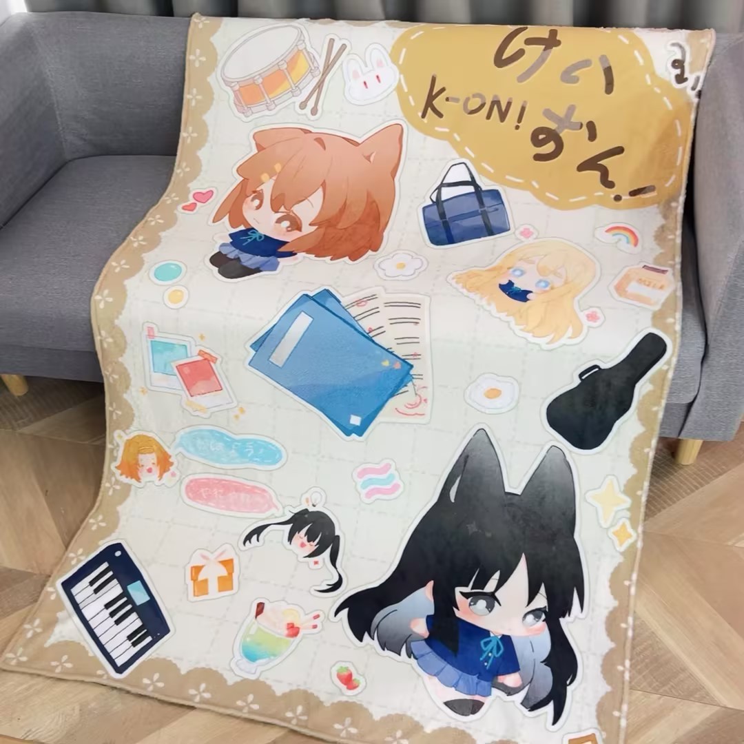 K-ON! anime blanket 100*150cm