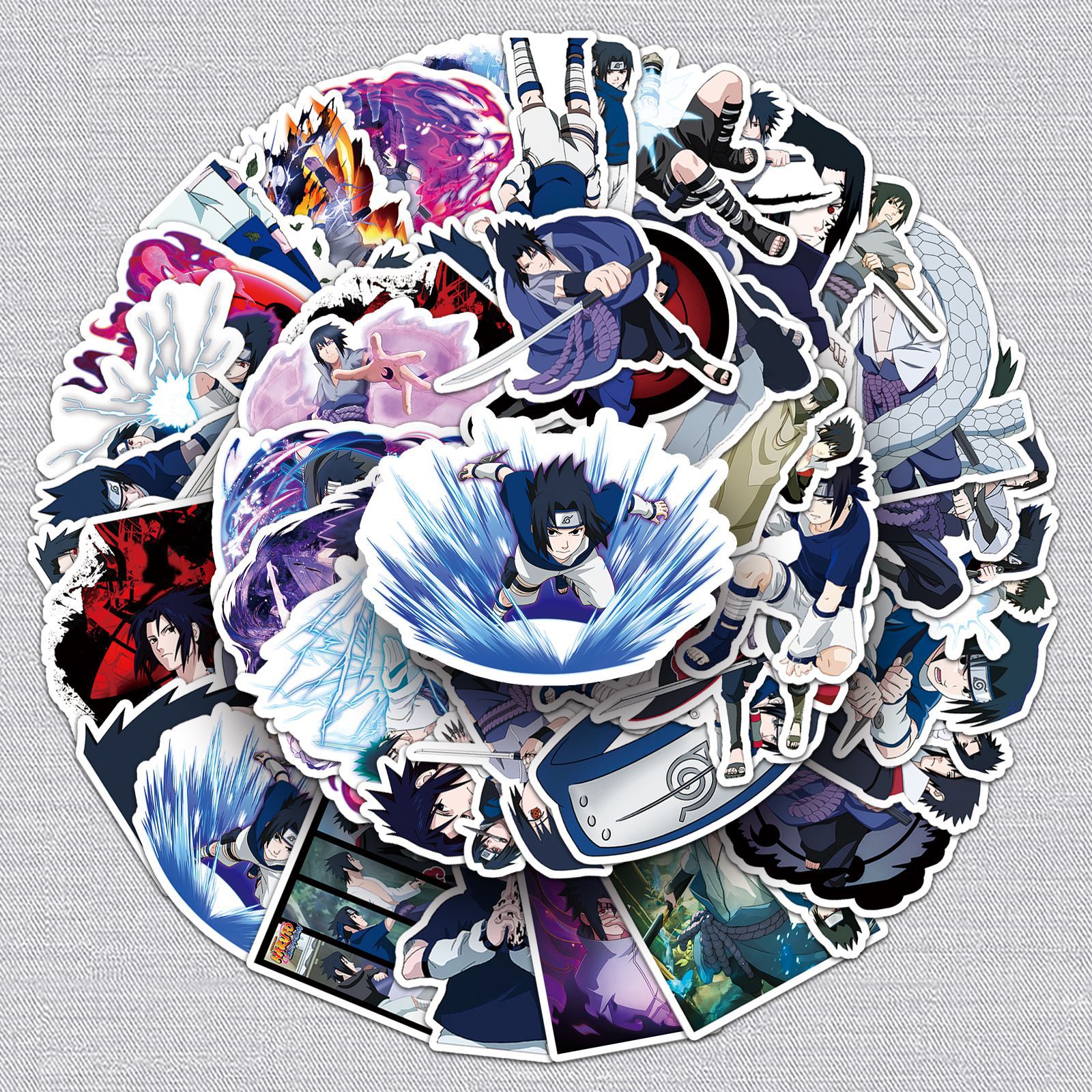 Naruto anime waterproof stickers (50pcs a set)