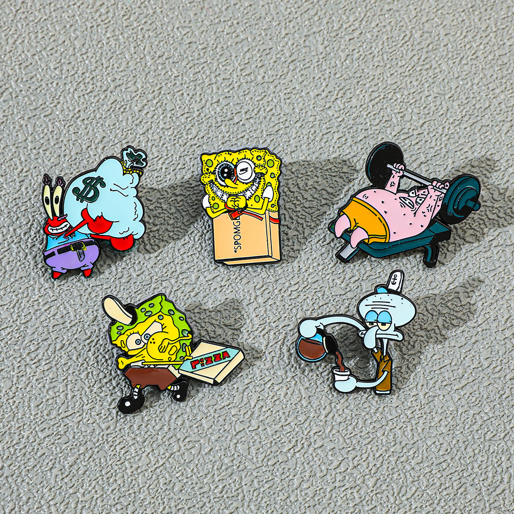 SpongeBob anime pin