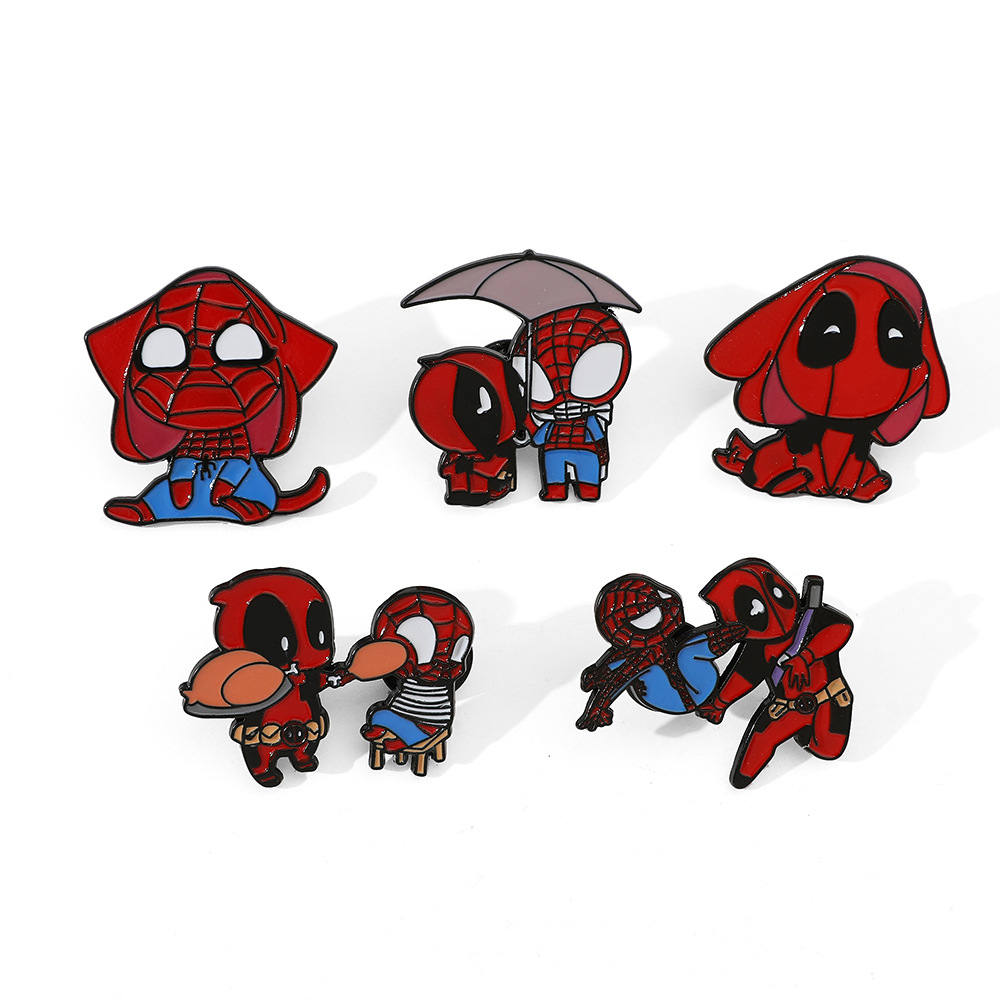 spider man anime pin