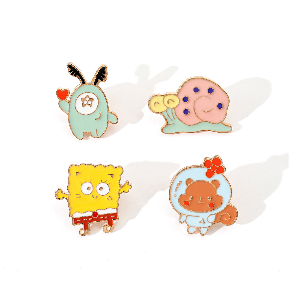 SpongeBob anime pin