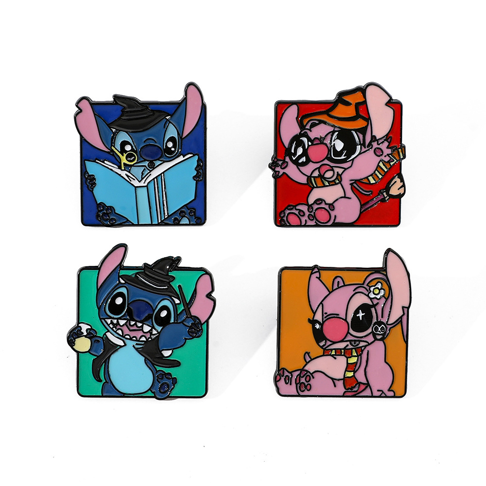 stitch anime pin