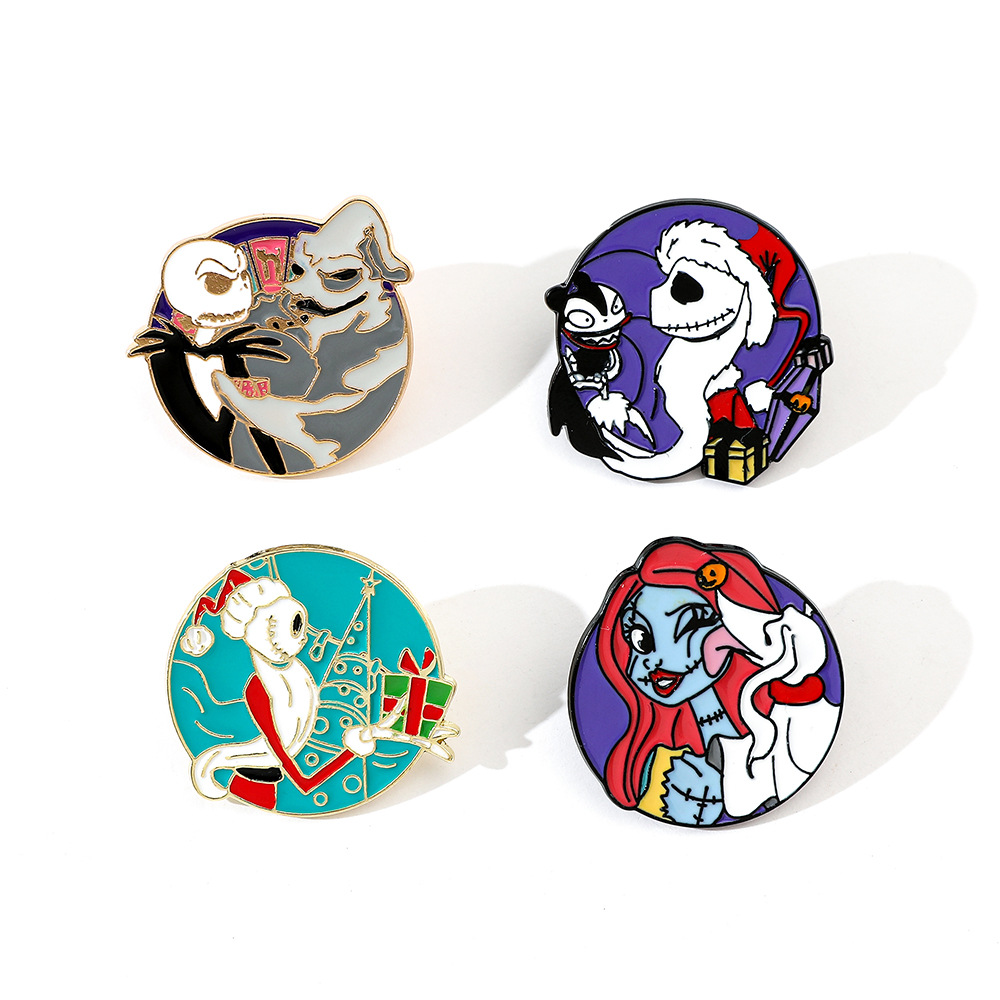 The Nightmare Before Christmas anime pin