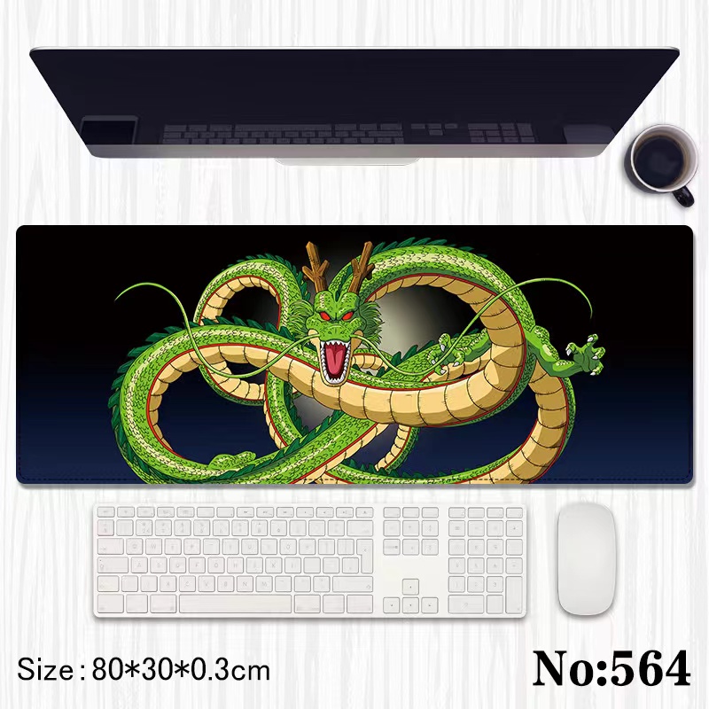 Dragon ball anime Mouse pad 80*30*0.3cm