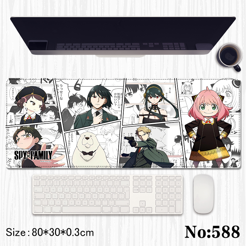 SPY×FAMILY anime Mouse pad 80*30*0.3cm