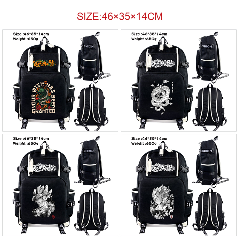 Dragon ball anime Backpack