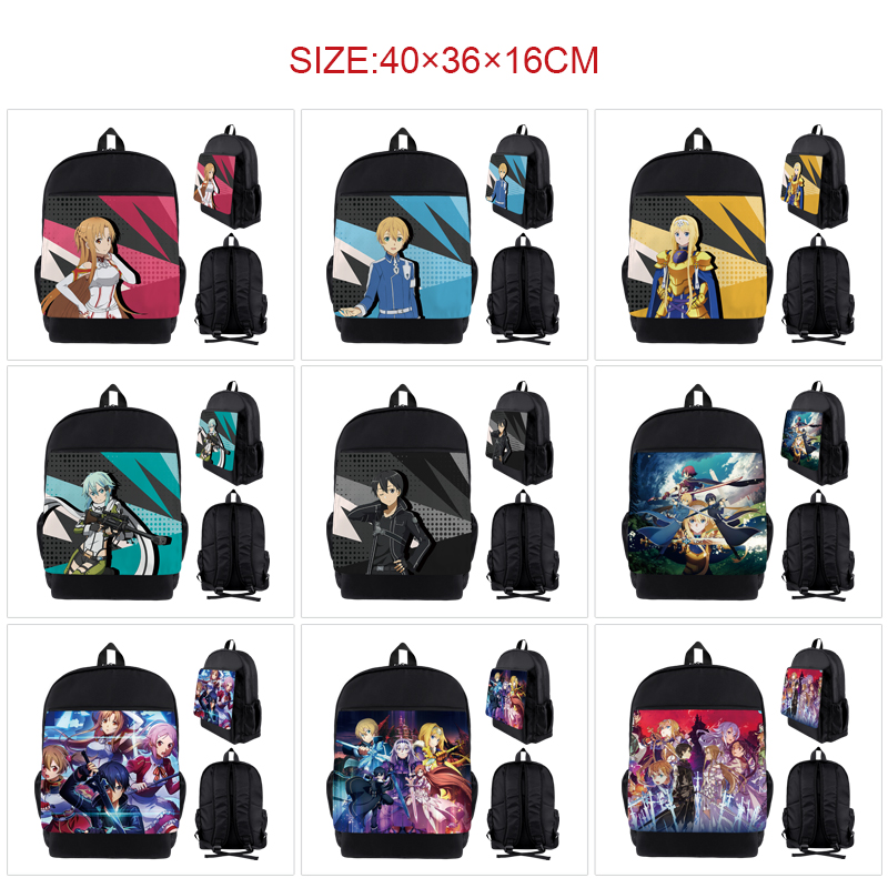 Sword art online anime Backpack