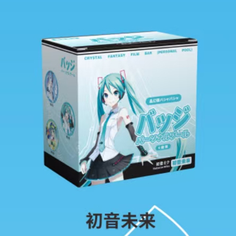 Hatsune Miku anime pin 58mm 6pcs a set