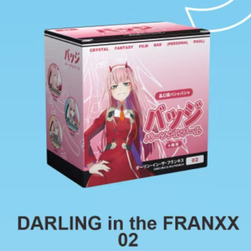 Darling In The Franxx anime pin 58mm 6pcs a set