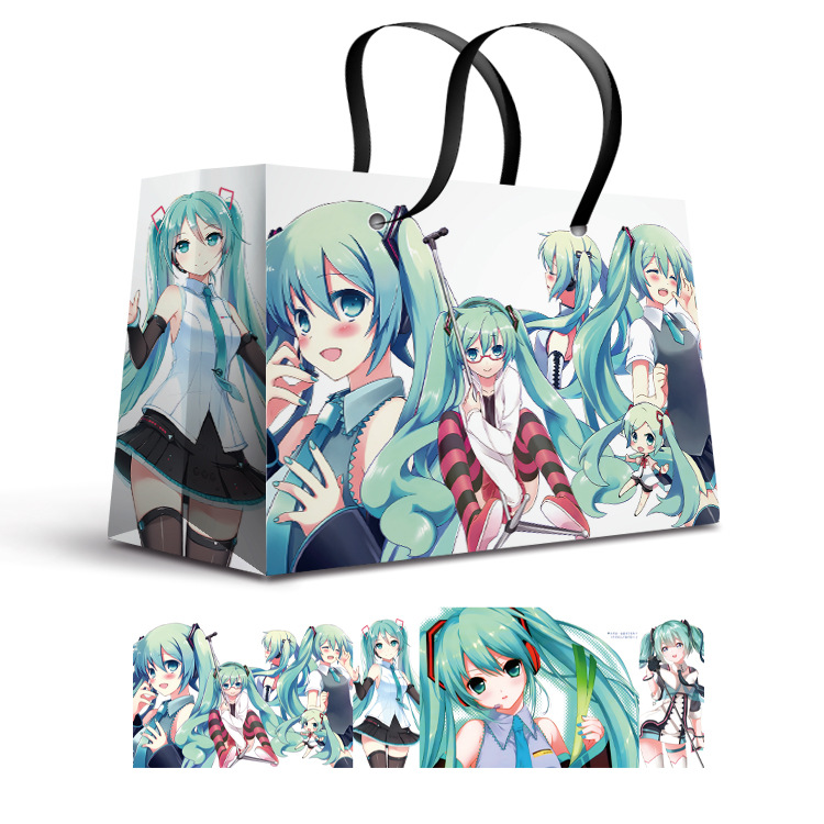 Hatsune Miku anime paper bag gift bag 595x435x180mm