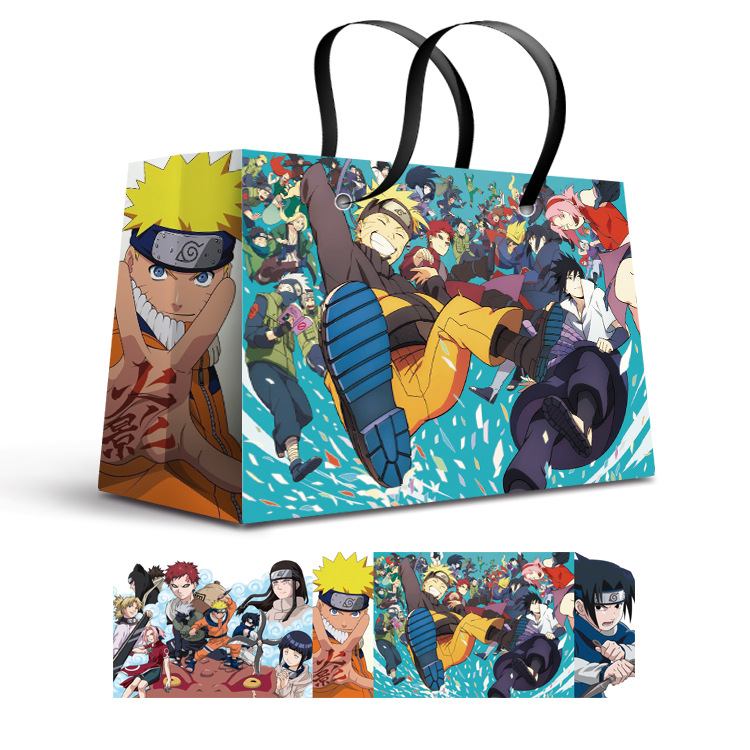 Naruto anime paper bag gift bag 595x435x180mm