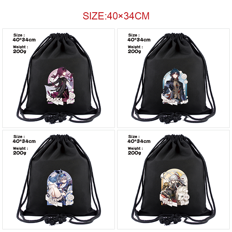 Honkai: Star Rail Wubbaboo anime bag 40*34cm