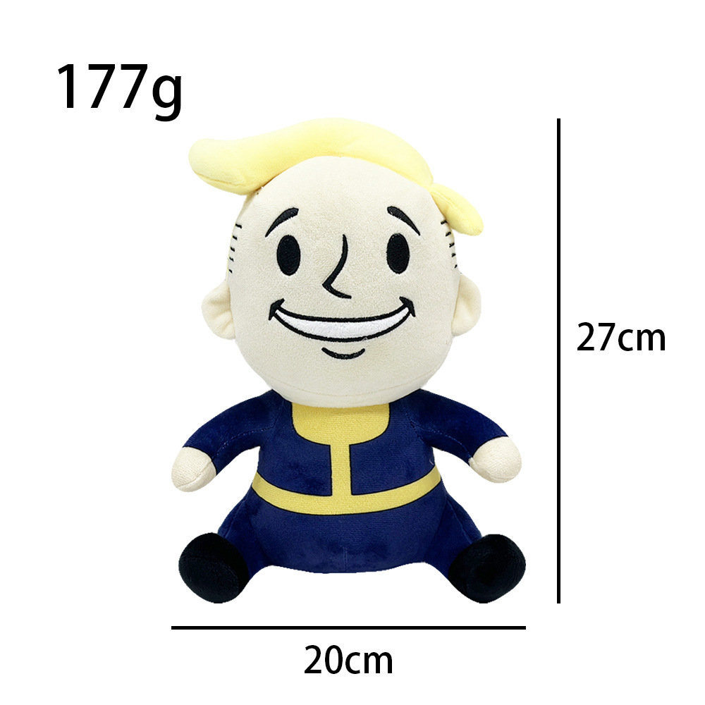 Fallout vault anime plush doll 27cm