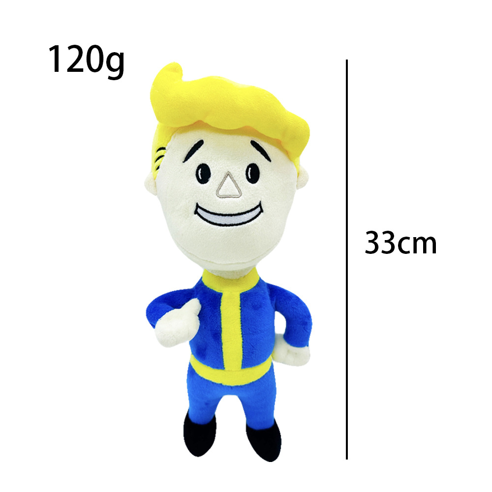 Fallout vault anime plush doll 33cm