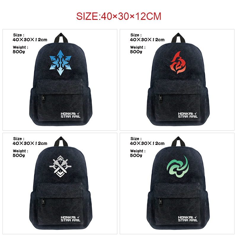 Honkai: Star Rail Wubbaboo anime Backpack