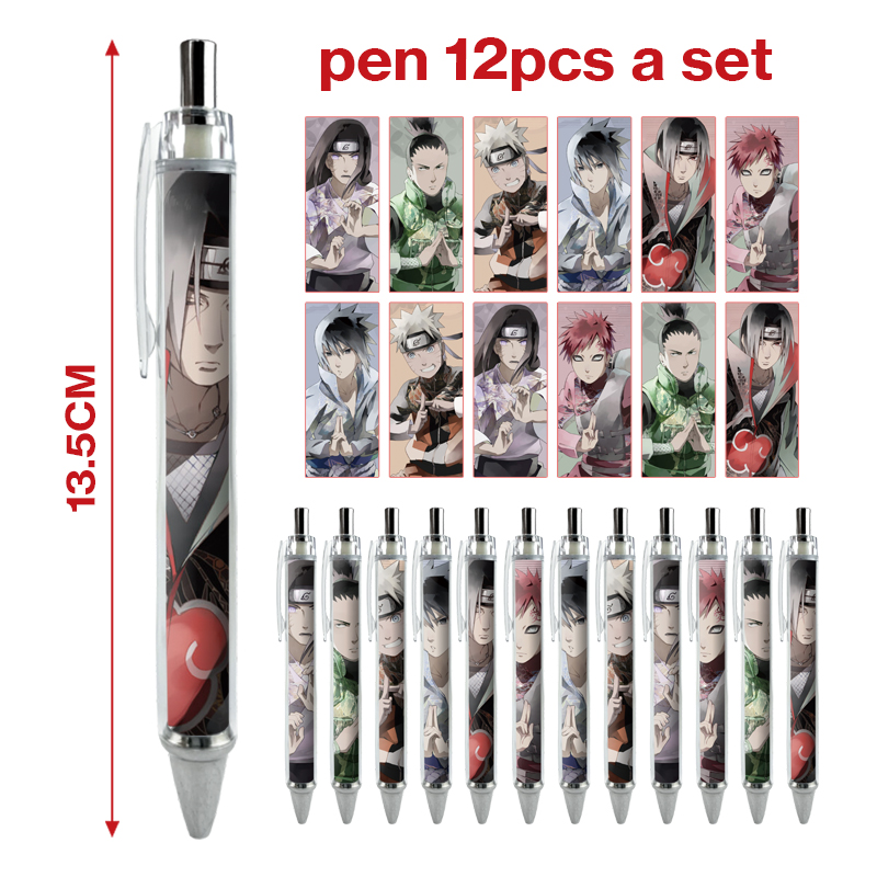 Naruto anime pen 12 pcs a set