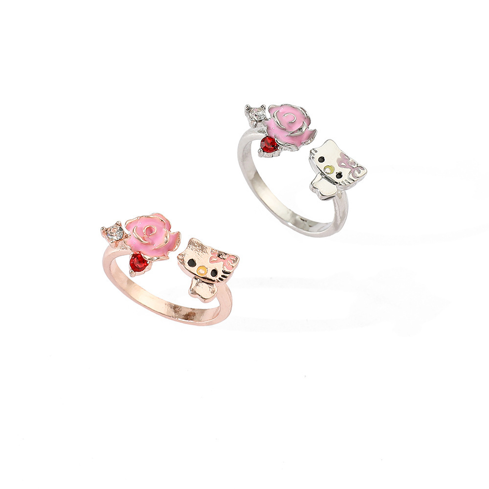 hello kitty anime ring