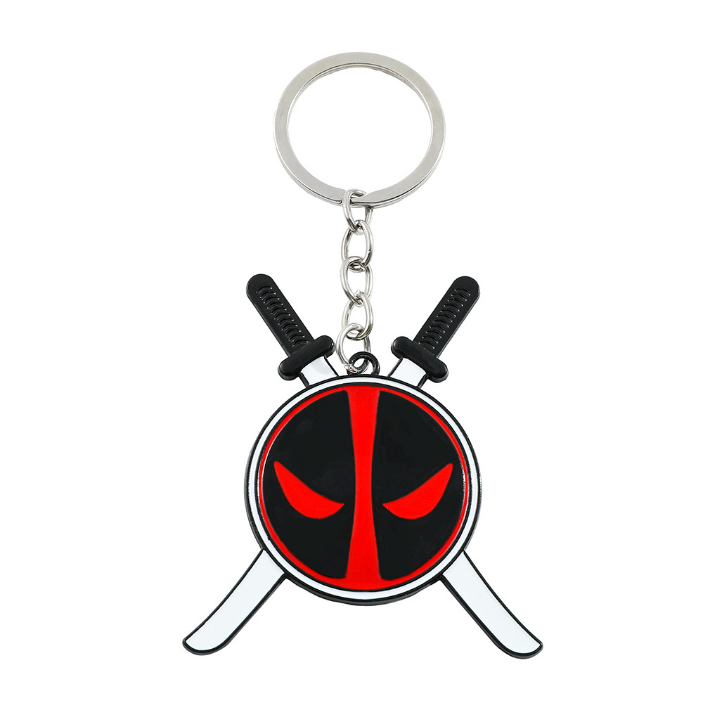 Deadpool anime keychain