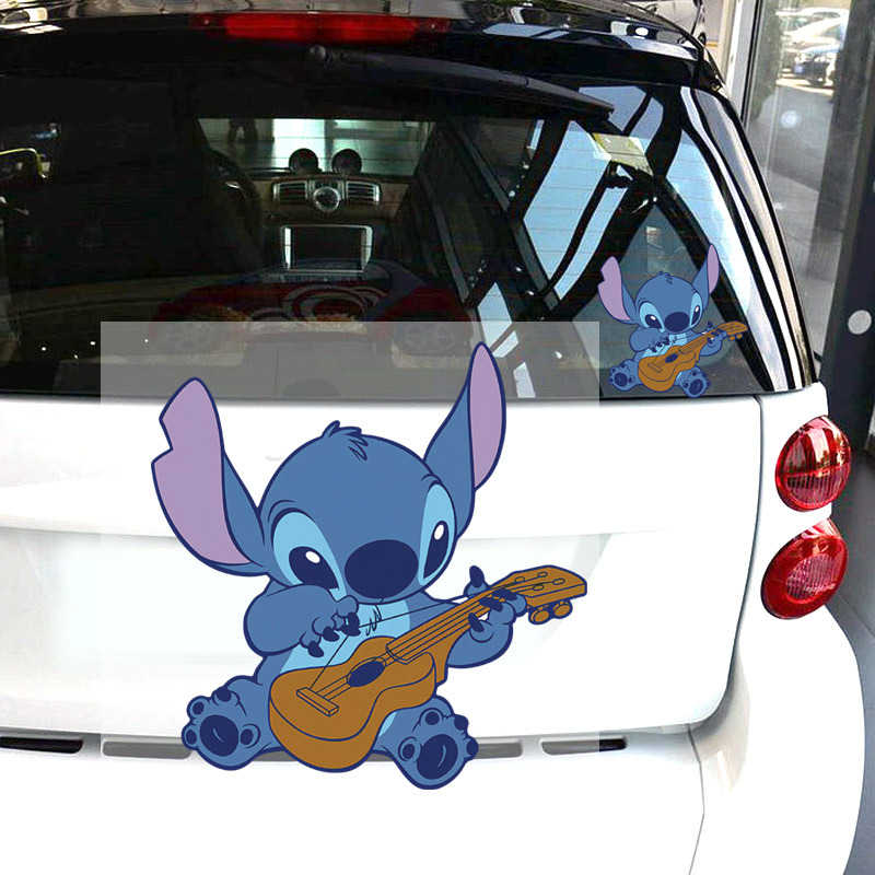 stitch anime car sticker