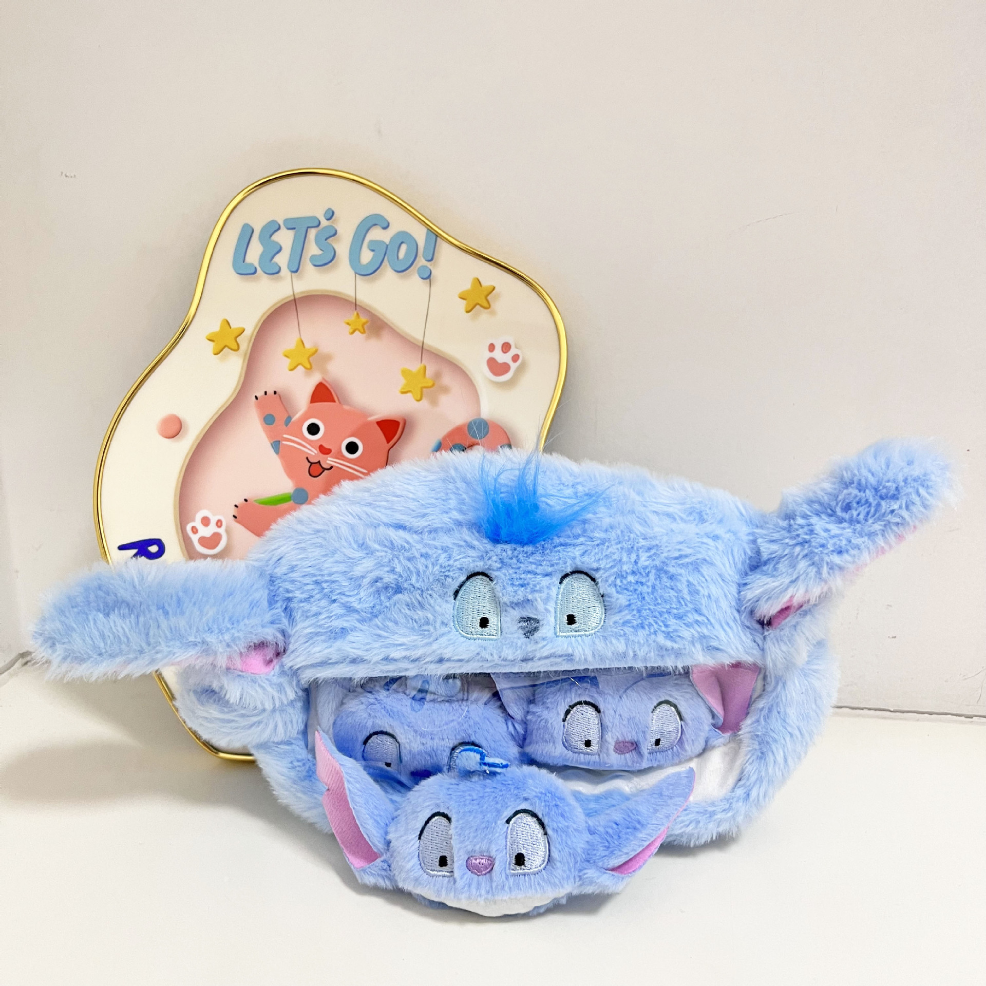 stitch anime plush bag  22*15*4cm