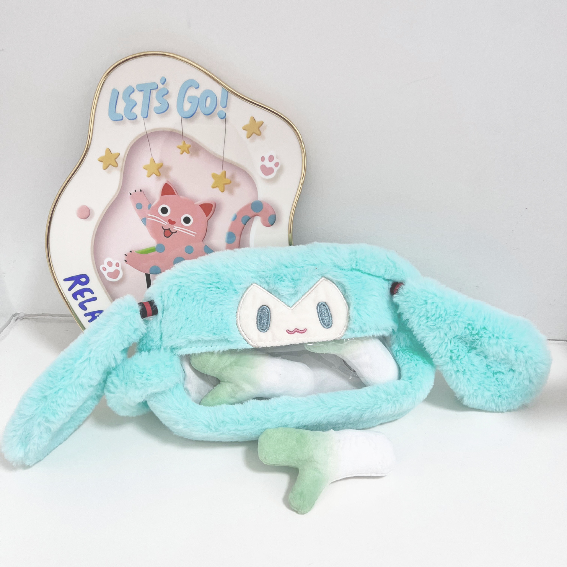 Hatsune Miku anime plush bag 22*15*4cm