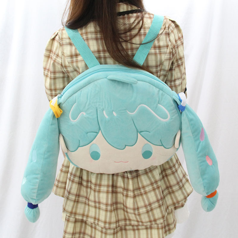 Hatsune Miku anime plush bag  38*33cm