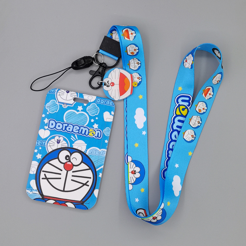 Doraemon anime lanyard phonestrap7*11cm price for 10 pcs