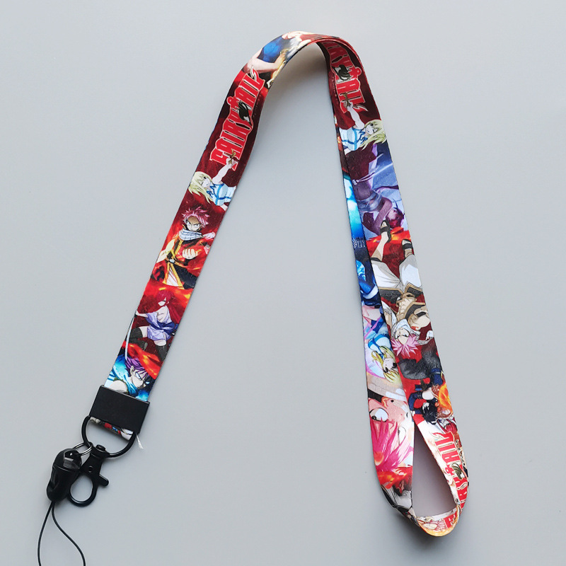 Fairy Tail anime lanyard phonestrap