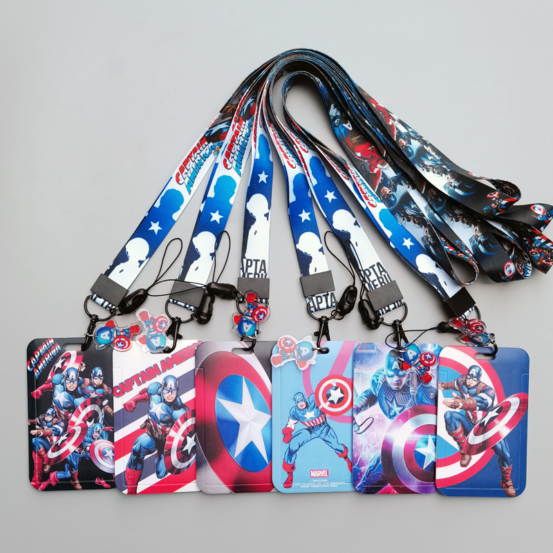 Avengers anime lanyard phonestrap7*11cm price for 10 pcs