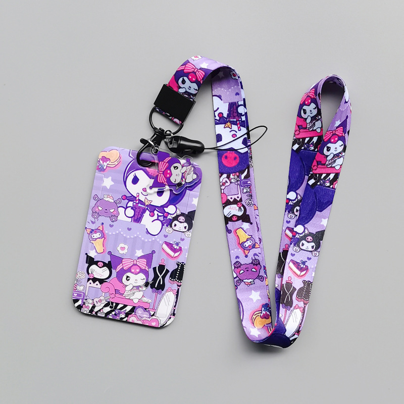 Kuromi anime lanyard phonestrap7*11cm price for 10 pcs