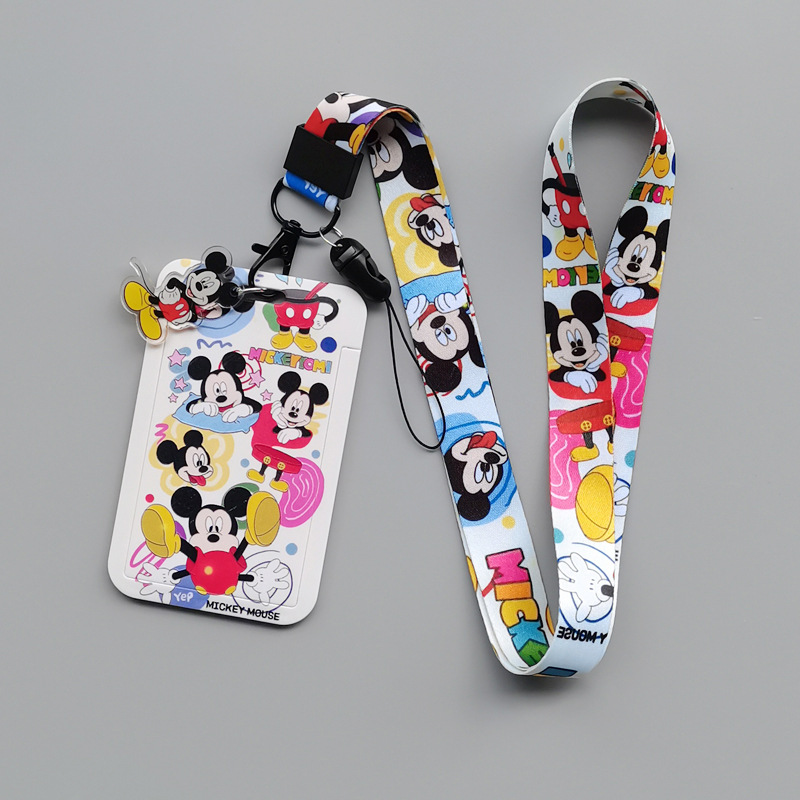 Disney anime lanyard phonestrap7*11cm price for 10 pcs