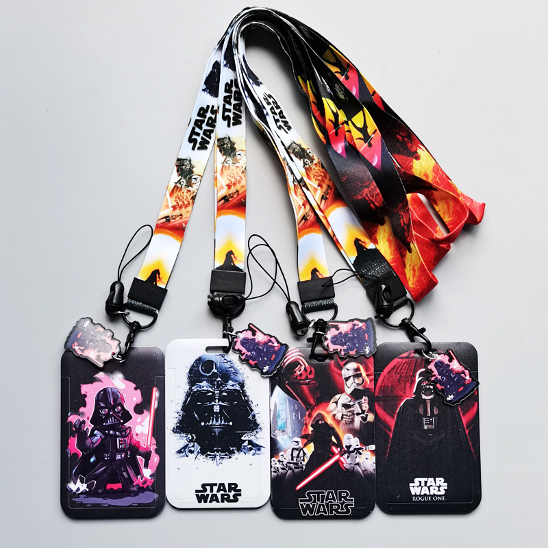 Star Wars anime anime lanyard phonestrap7*11cm price for 10 pcs