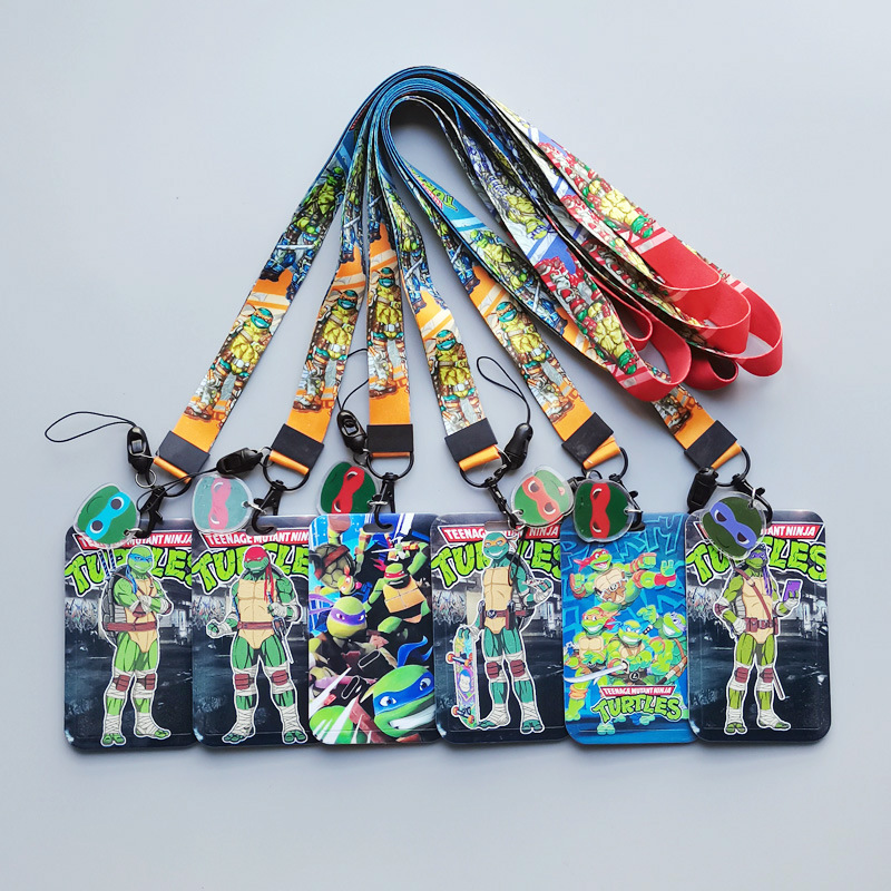 Turtles anime lanyard phonestrap 7*11cm price for 10 pcs