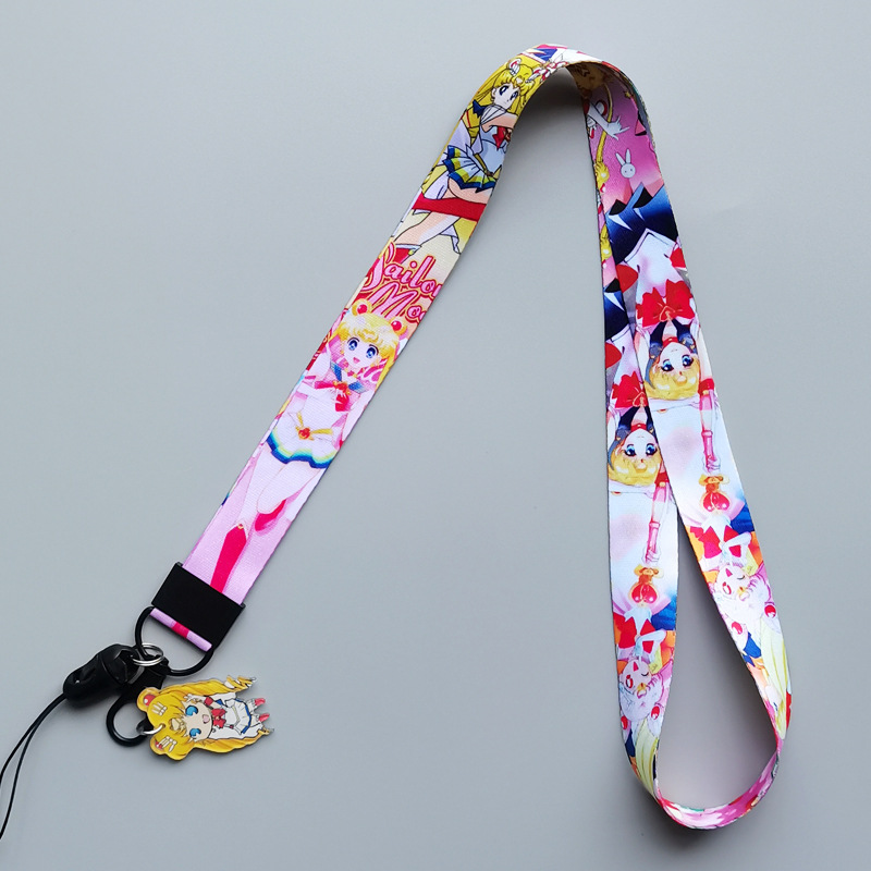 Sailor Moon Crystal anime lanyard phonestrap