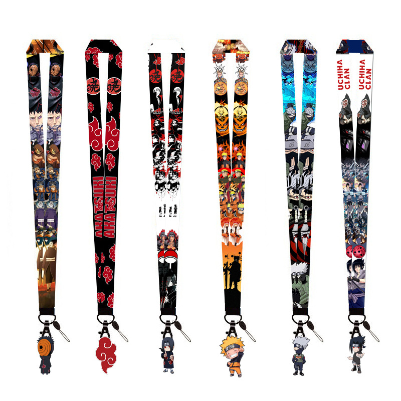 Naruto anime lanyard phonestrap