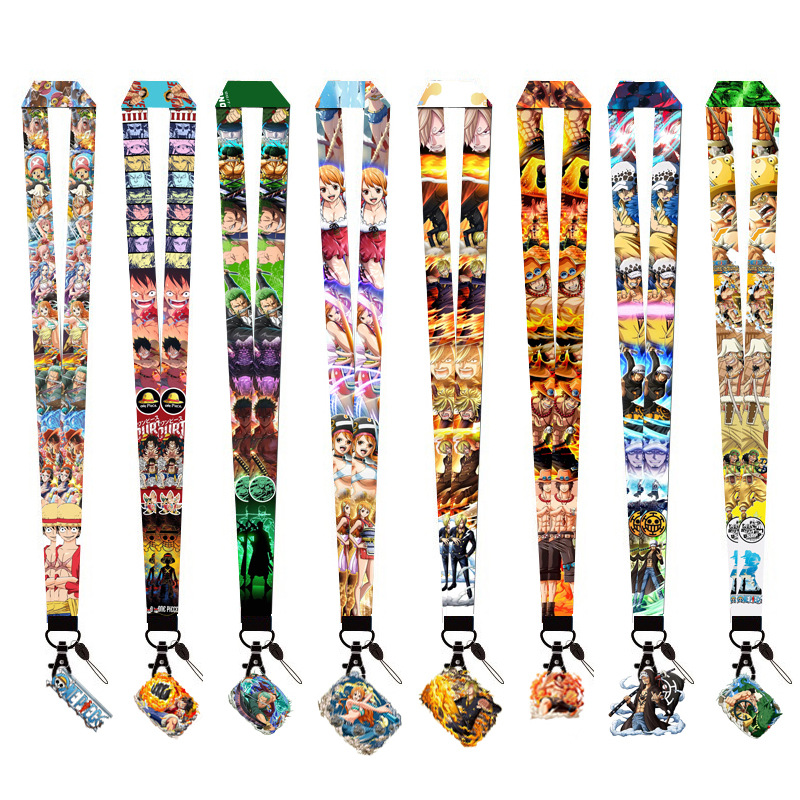 One Piece anime lanyard phonestrap