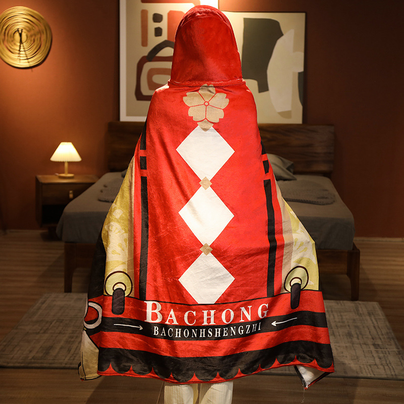 Genshin Impact anime cosplay cloak