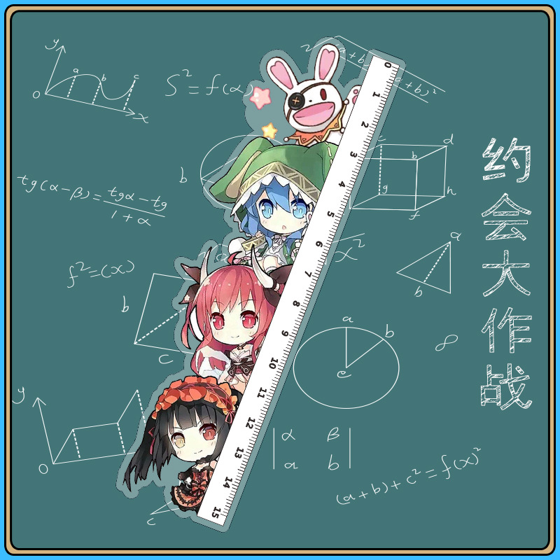 Date A Live anime ruler