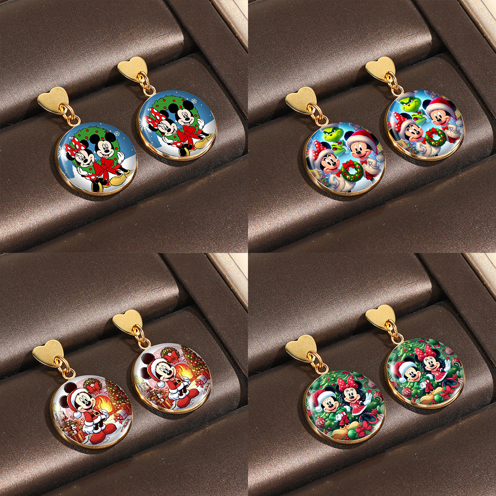 Disney anime earring