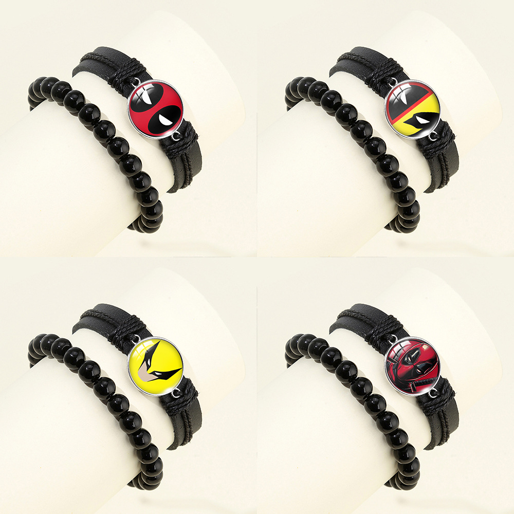 Deadpool anime bracelet