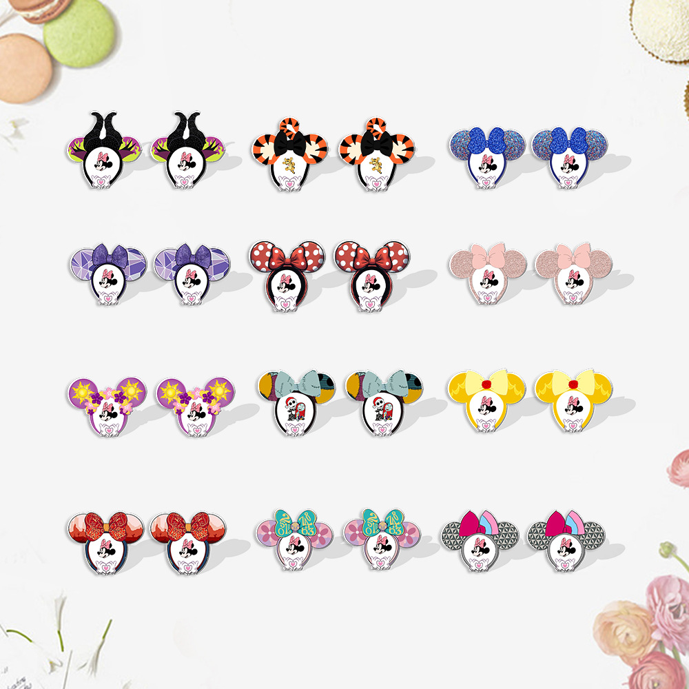 Disney anime earring