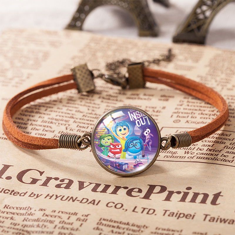 Inside out anime bracelet