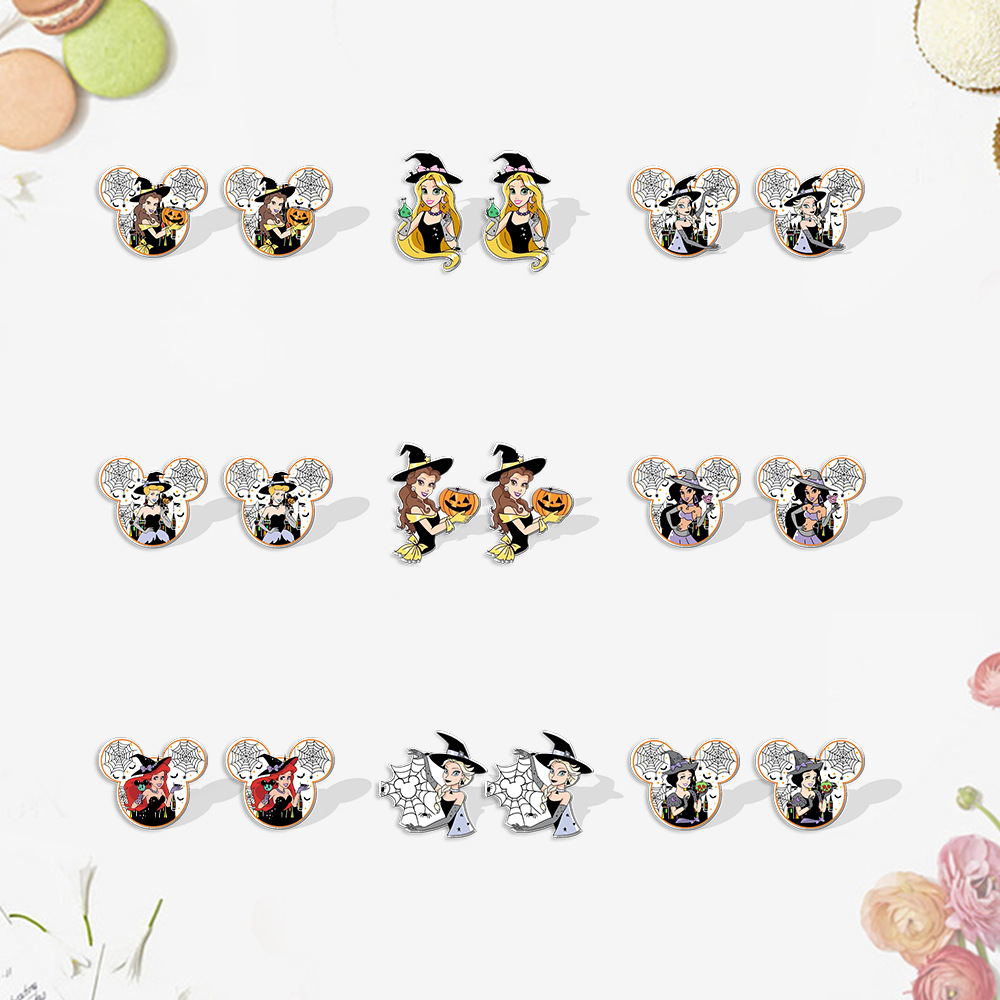 Disney anime earring