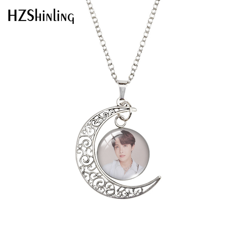 BTS anime necklace