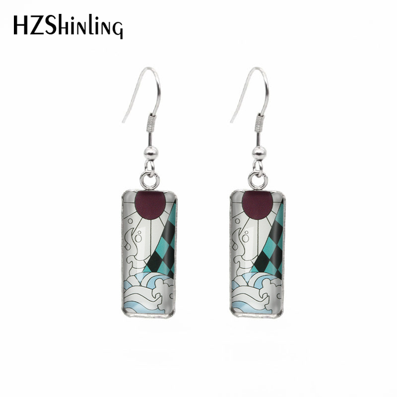 Demon slayer kimets anime earring